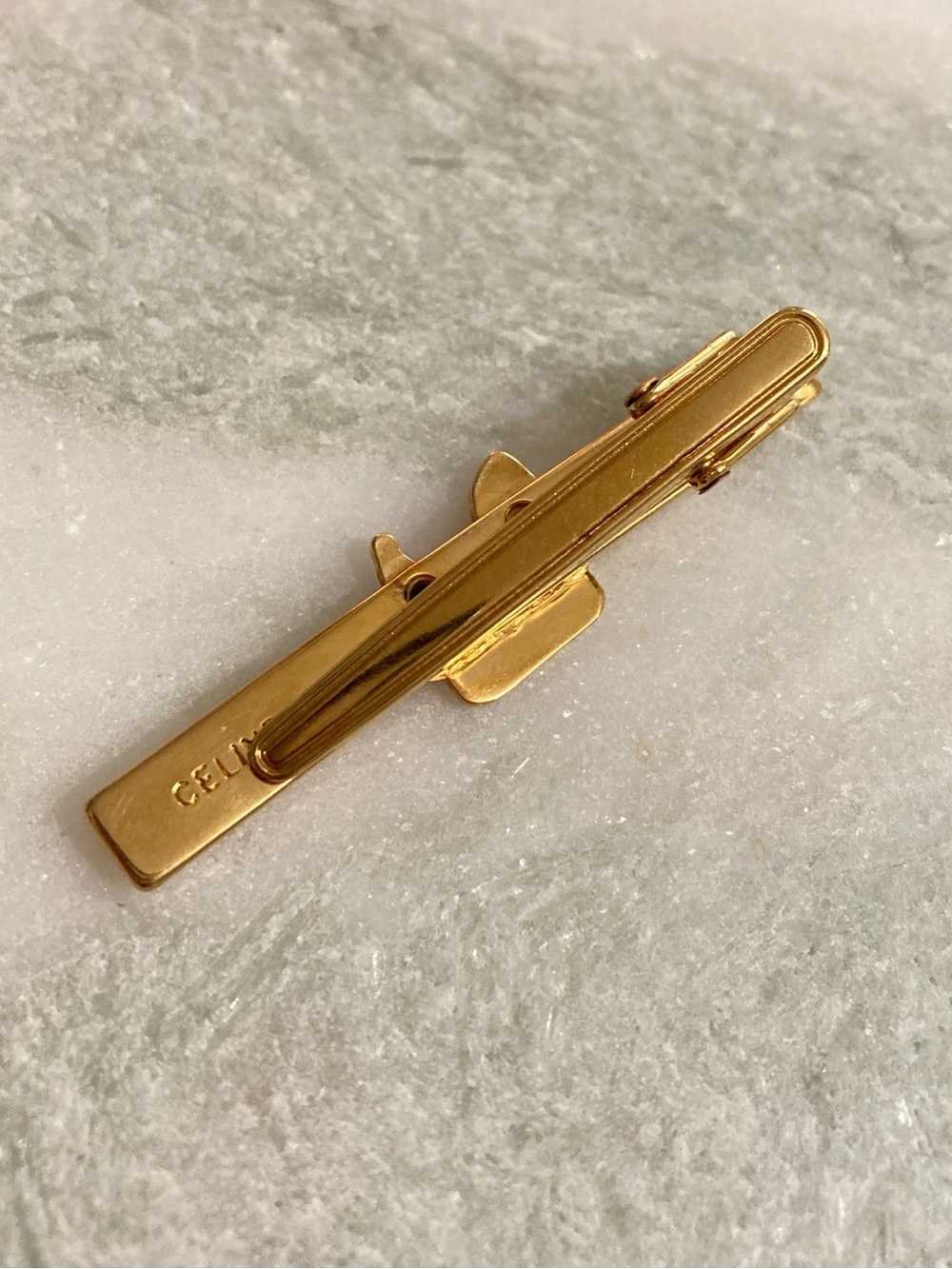 Celine Tie Clip Vintage - Picture 4 of 6